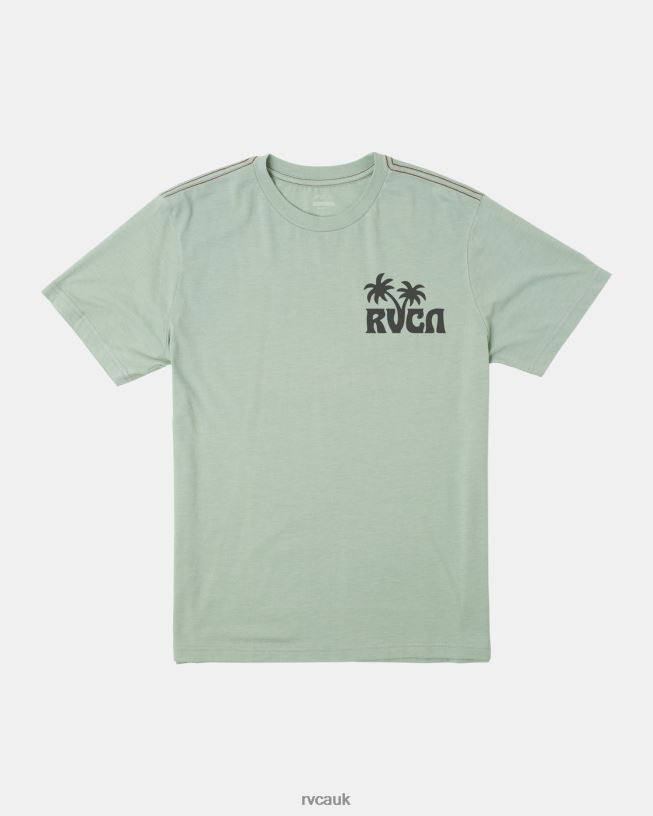 green haze Sundowner Tee Men L888X305 RVCA Clothing