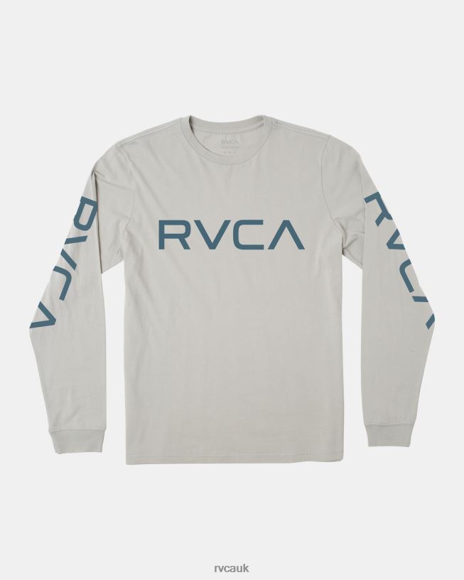 iron BIG LONG SLEEVE TEE Men L888X821 RVCA Clothing
