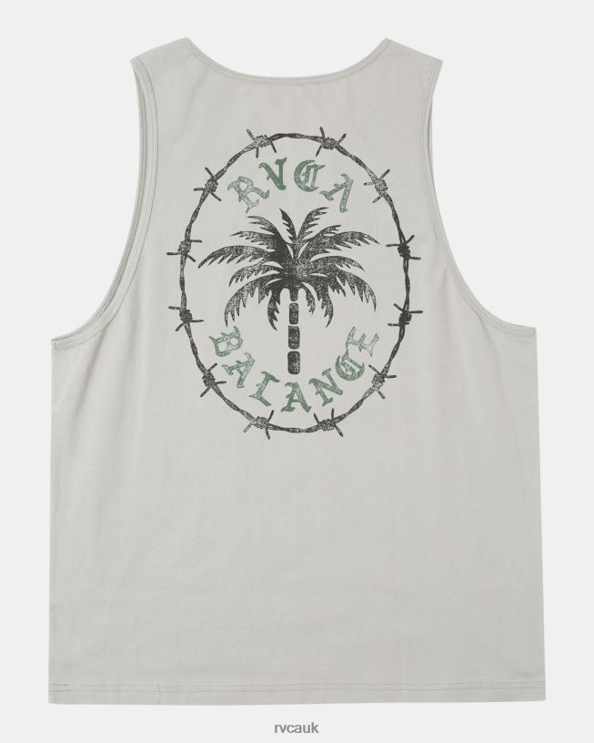 iron Palm Wire Tank Men L888X127 RVCA Clothing