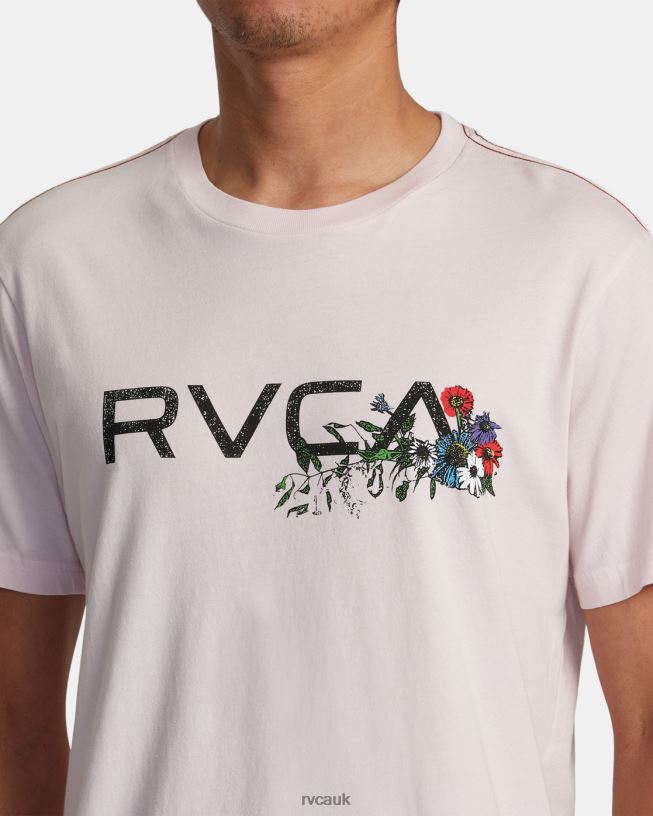 light pink Arrangement Tee Men L888X18 RVCA Clothing