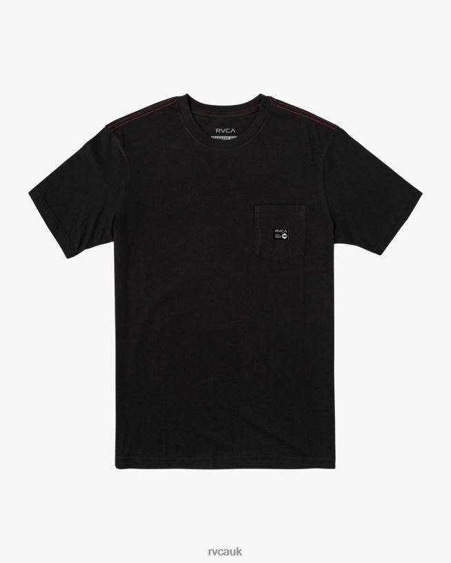 pirate black ANP Pocket Tee Men L888X631 RVCA Clothing