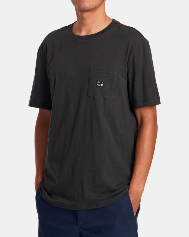 pirate black ANP Pocket Tee Men L888X631 RVCA Clothing