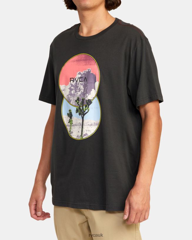 pirate black Badland Tee Men L888X636 RVCA Clothing
