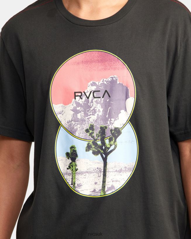 pirate black Badland Tee Men L888X636 RVCA Clothing
