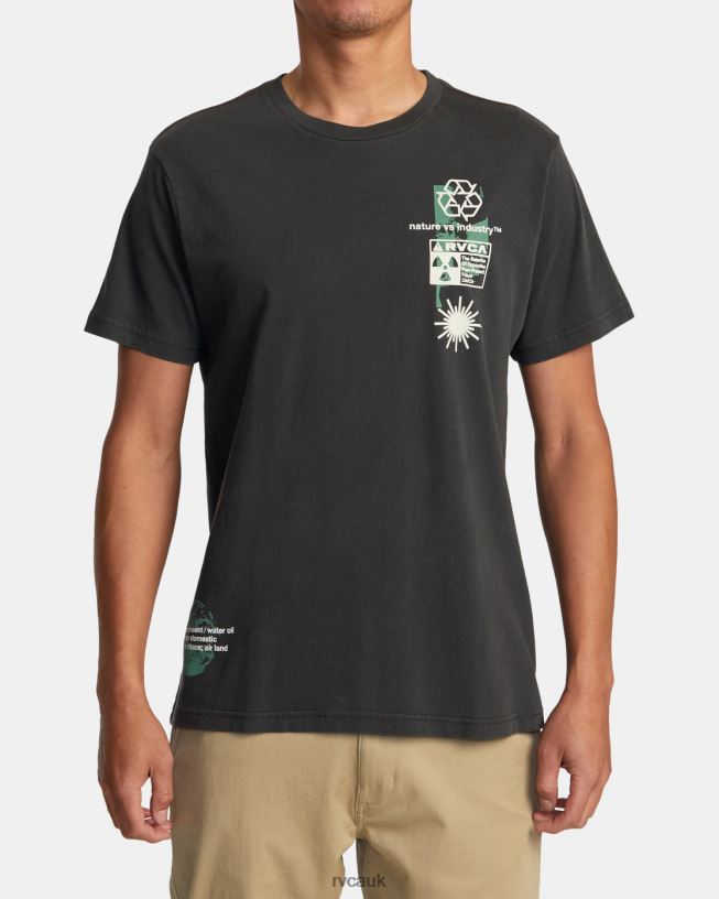 pirate black Infografik Tee Men L888X187 RVCA Clothing
