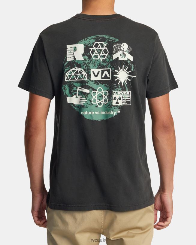 pirate black Infografik Tee Men L888X187 RVCA Clothing