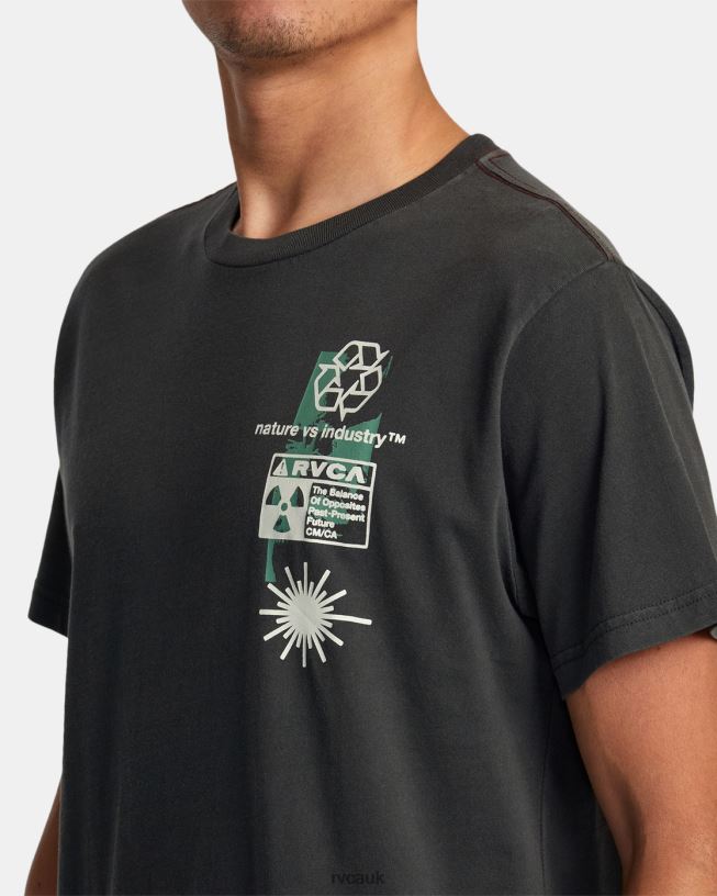 pirate black Infografik Tee Men L888X187 RVCA Clothing