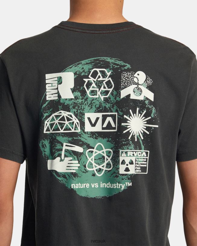 pirate black Infografik Tee Men L888X187 RVCA Clothing