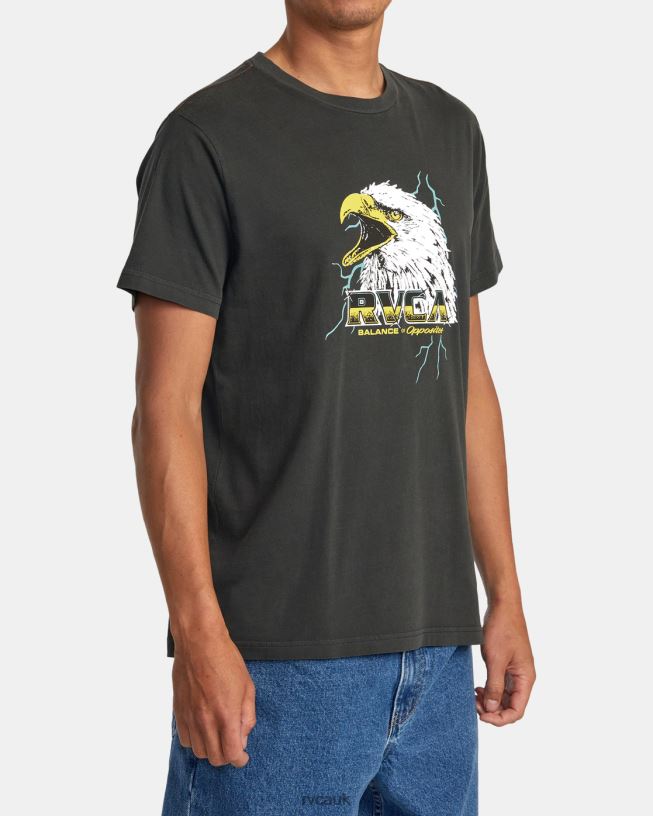 pirate black Screamin Tee Men L888X94 RVCA Clothing