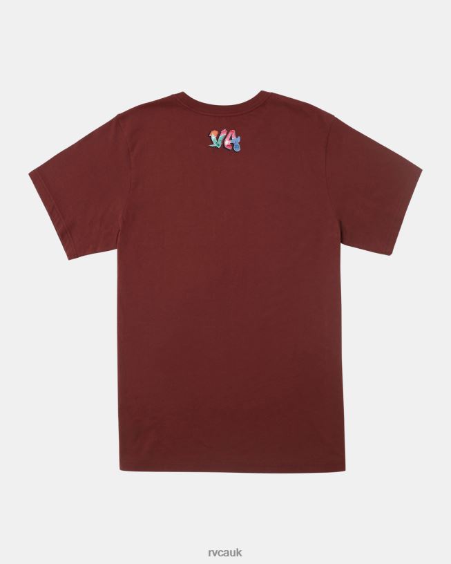 red earth Black Book T-Shirt Men L888X459 RVCA Clothing
