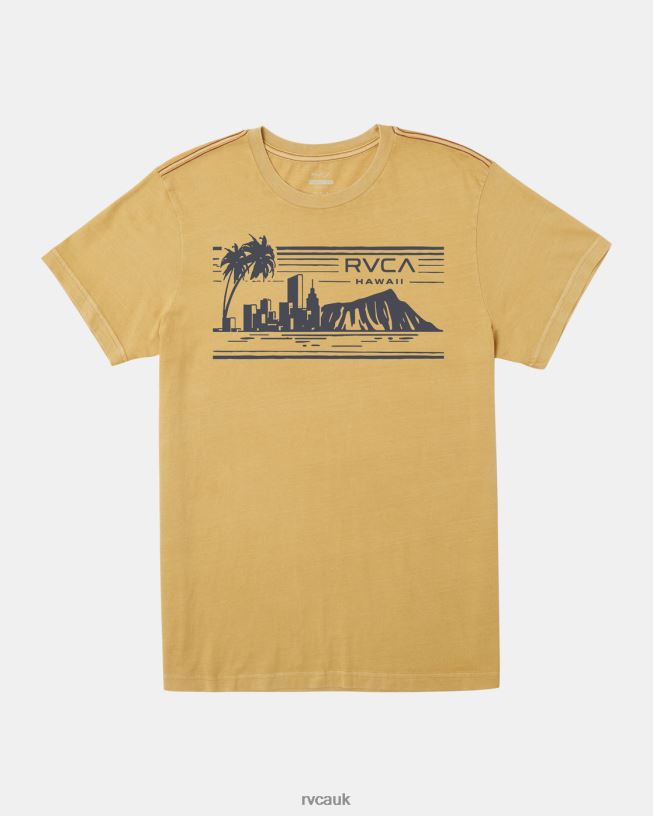 southern moss Diamond Island T-Shirt Men L888X464 RVCA Clothing