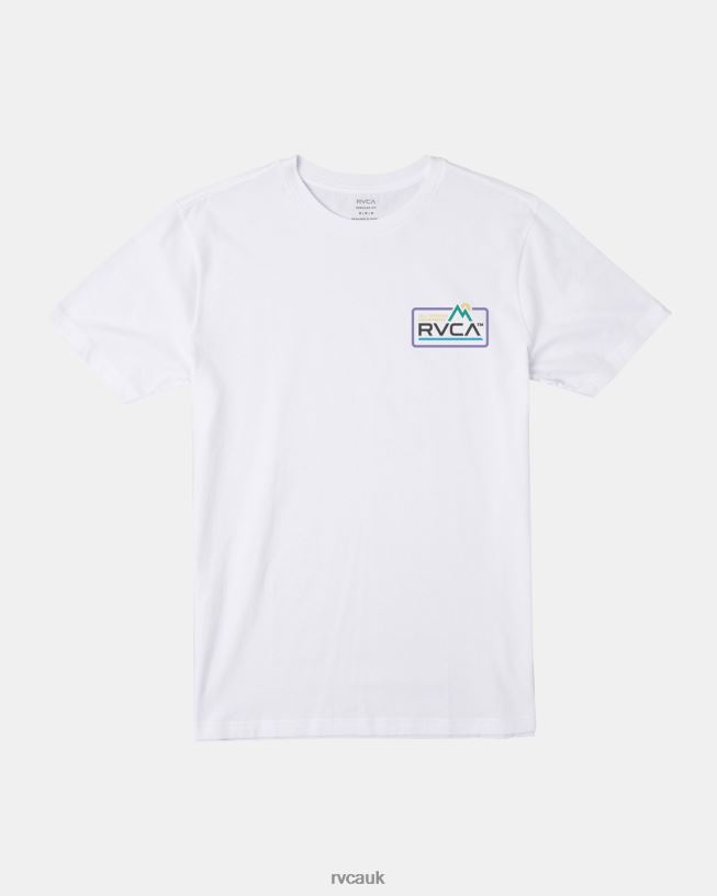 white All terrain Tee Men L888X29 RVCA Clothing