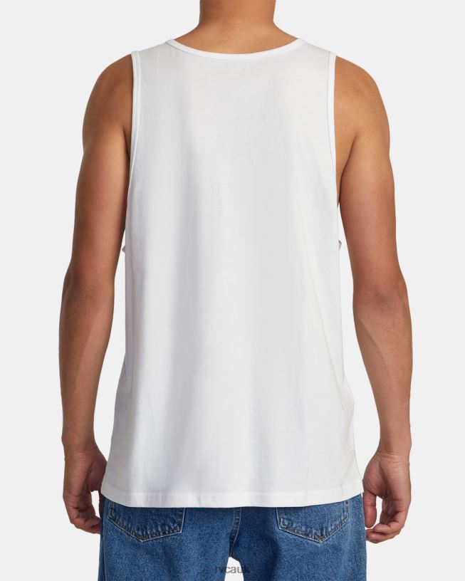 white Blinders Tank Men L888X274 RVCA Clothing