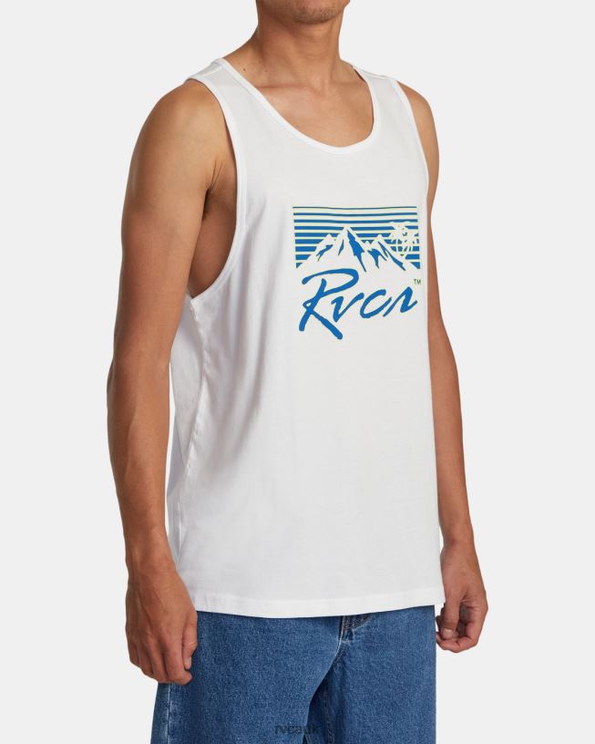 white Blinders Tank Men L888X274 RVCA Clothing