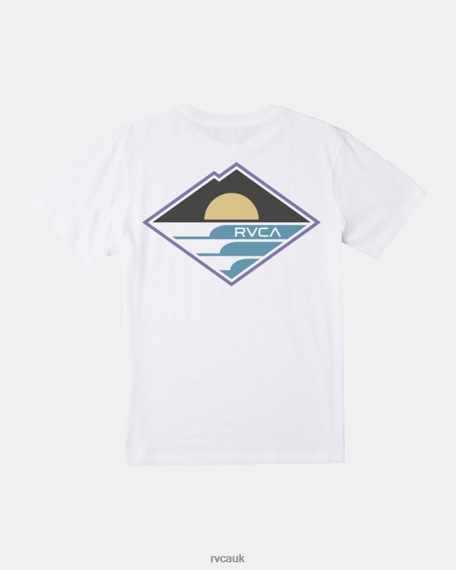 white Sunswell Tee Men L888X143 RVCA Clothing