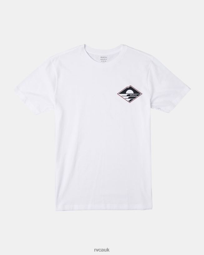 white Sunswell Tee Men L888X143 RVCA Clothing