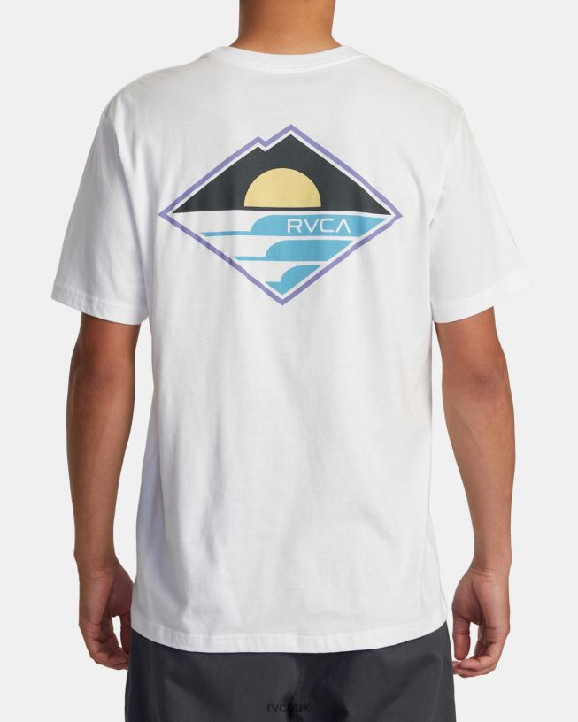 white Sunswell Tee Men L888X143 RVCA Clothing