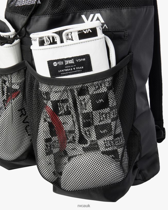 black VA Boxing Backpack Unisex L888X828 RVCA Accessories