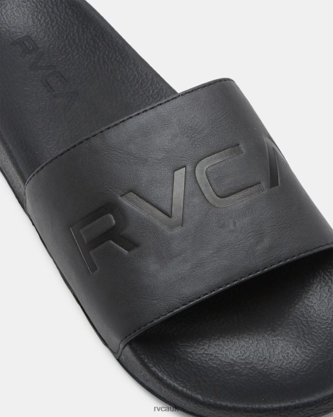 black Sport Slides Unisex L888X687 RVCA Shoes