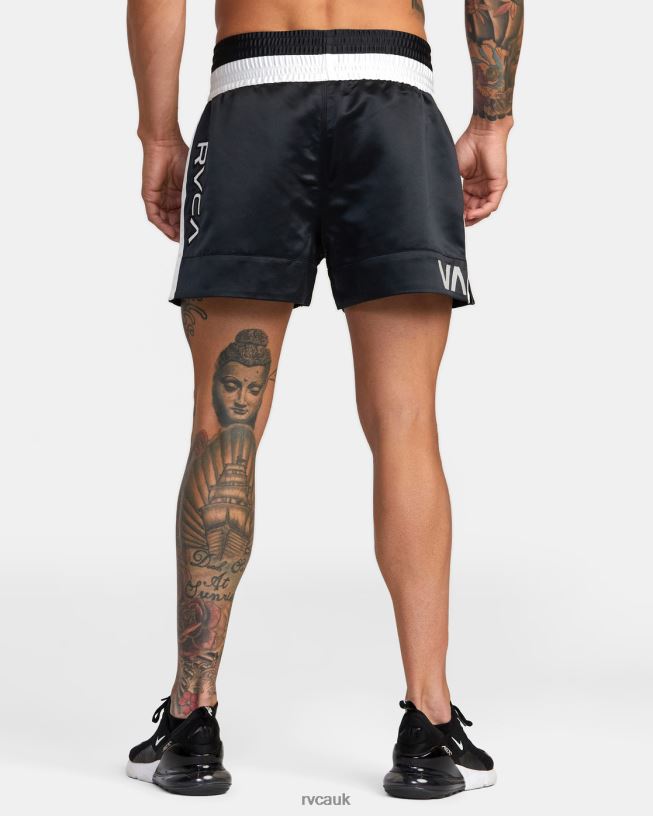 black Muay Thai Boxing Shorts 15 Men L888X827 RVCA Clothing