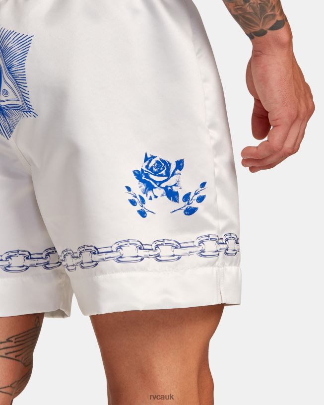 off white Everlast X Benjamin Jeanjean Boxing Shorts Men L888X135 RVCA Clothing