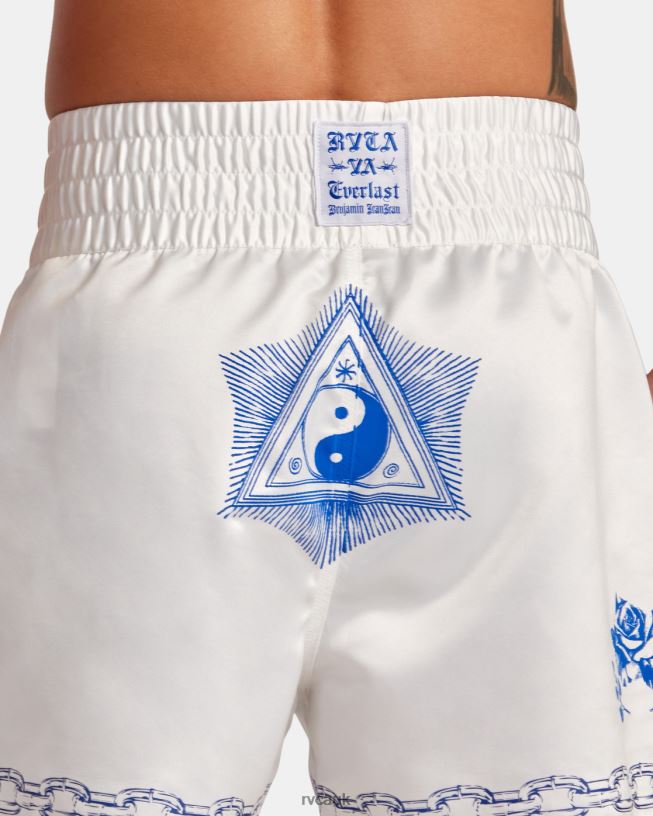 off white Everlast X Benjamin Jeanjean Boxing Shorts Men L888X135 RVCA Clothing