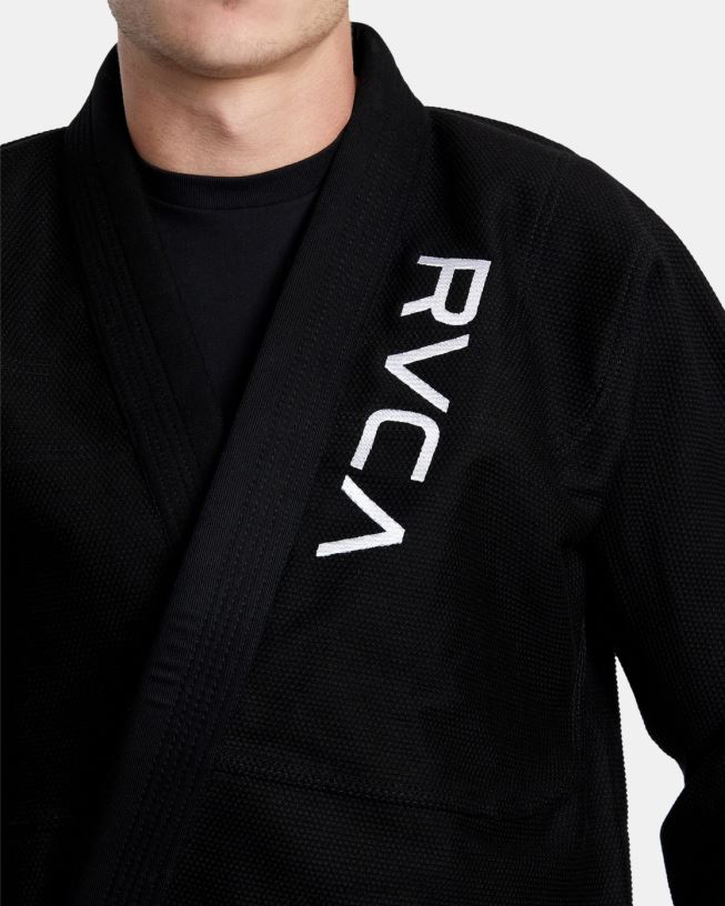 black x Shoyoroll Brazilian Jiu Jitsu Gi Men L888X318 RVCA Clothing