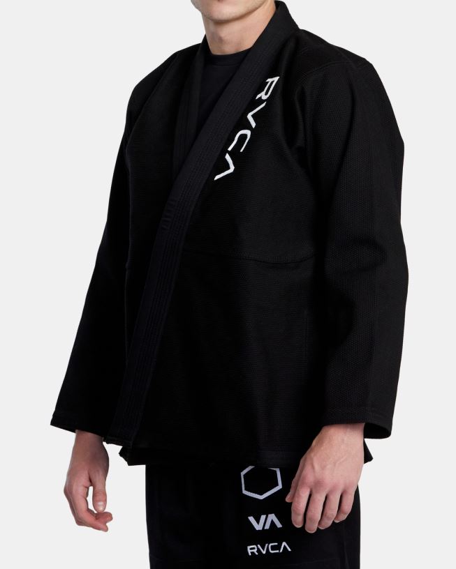 black x Shoyoroll Brazilian Jiu Jitsu Gi Men L888X318 RVCA Clothing