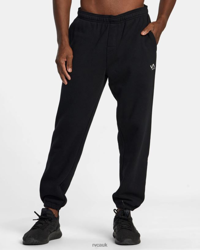 black VA Essential Joggers Men L888X515 RVCA Clothing