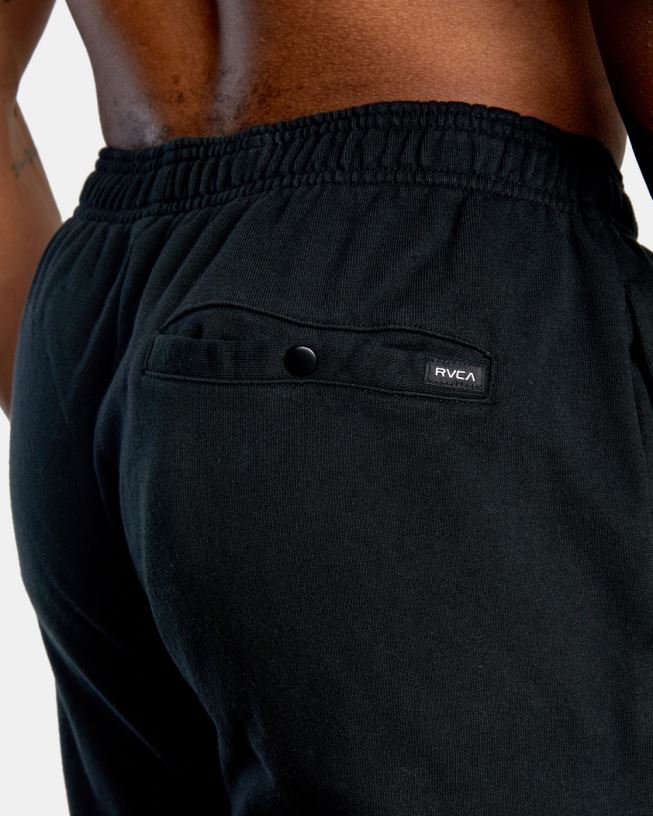 black VA Essential Sweatpants Men L888X905 RVCA Clothing