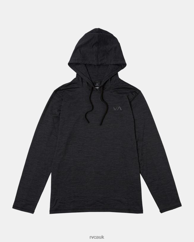 black C-Able Pullover Hoodie Men L888X754 RVCA Clothing