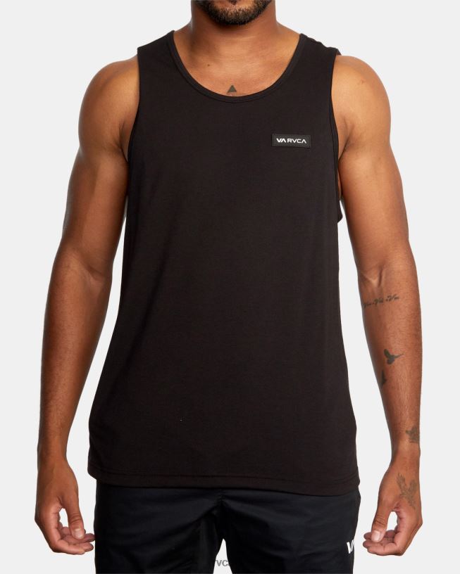 black Icon Tank Top Men L888X653 RVCA Clothing