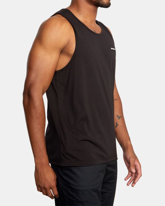 black Icon Tank Top Men L888X653 RVCA Clothing
