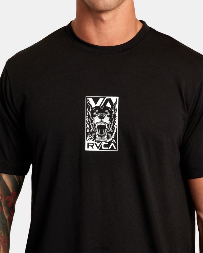 black Martin Ander Tee Men L888X293 RVCA Clothing