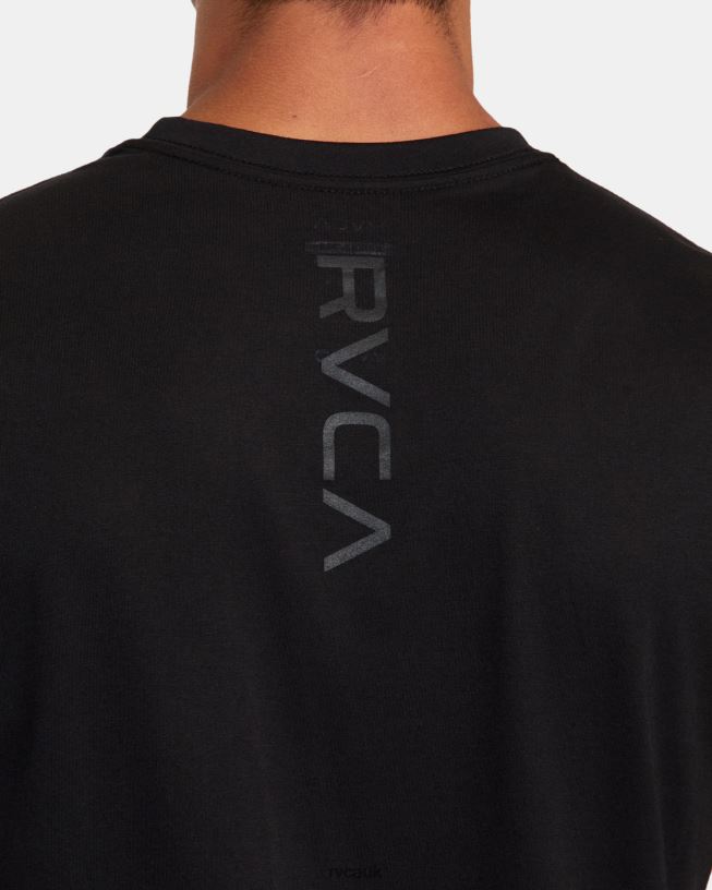black VA Mark Tee Men L888X584 RVCA Clothing