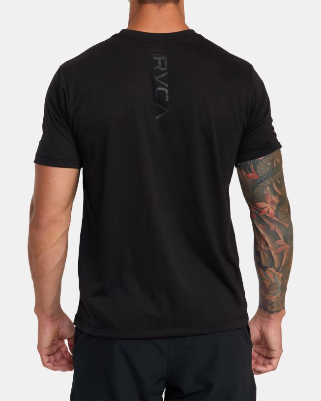 black VA Mark Tee Men L888X584 RVCA Clothing