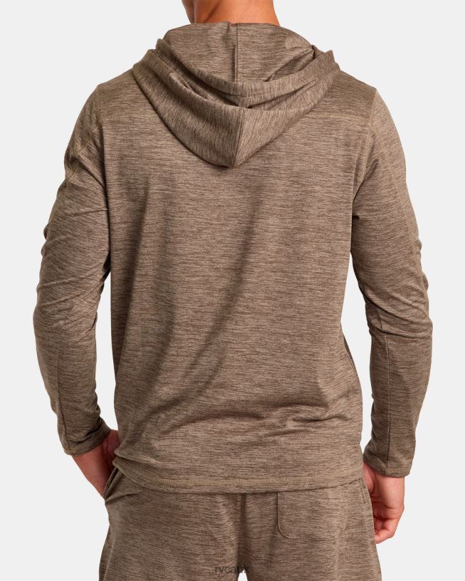 mushroom C-Able Pullover Hoodie Men L888X14 RVCA Clothing