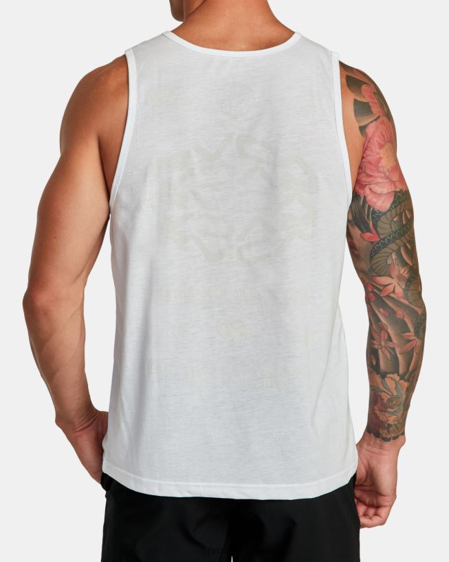 white VA Sport Tank Men L888X286 RVCA Clothing