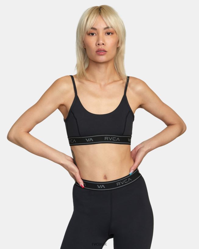black Base Sports Bra Women L888X1084 RVCA Clothing