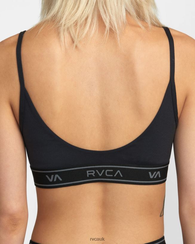 black Base Sports Bra Women L888X1084 RVCA Clothing
