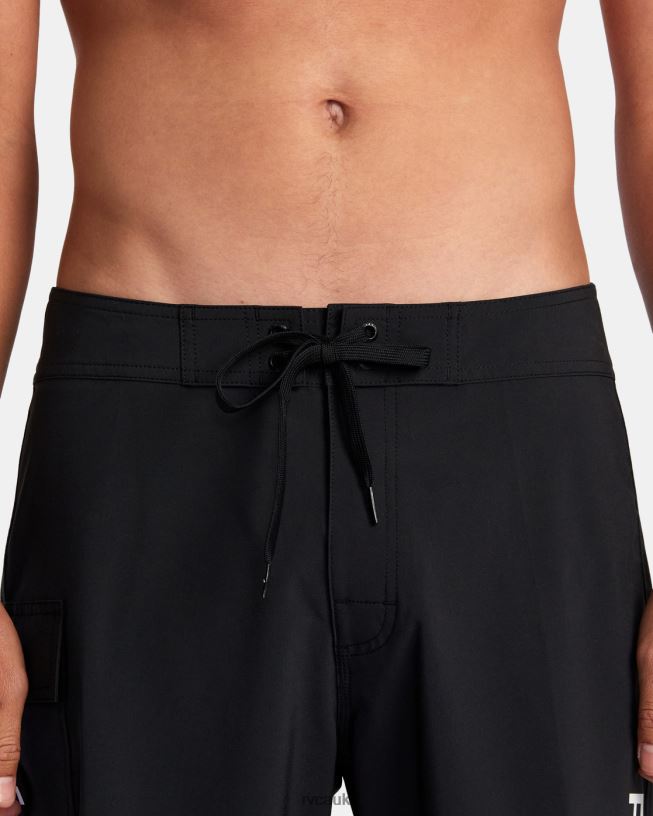 all black Eastern Boardshorts 20 Unisex L888X597 RVCA Bottoms