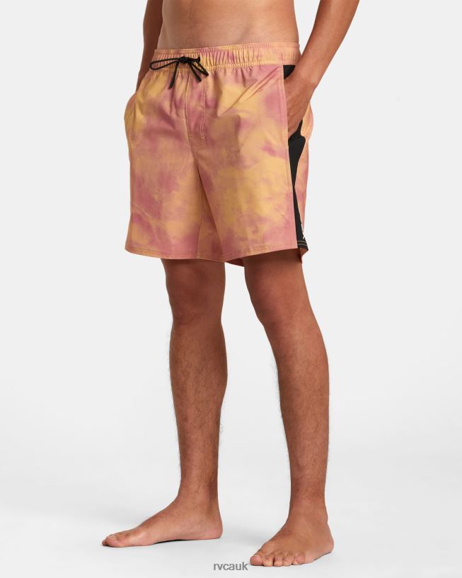 bamboo Apex Elastic Waist Boardshorts 17 Unisex L888X70 RVCA Bottoms