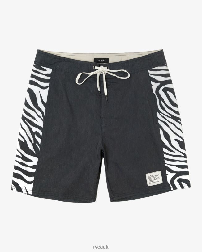 black Bali Boardshorts17 Unisex L888X41 RVCA Bottoms
