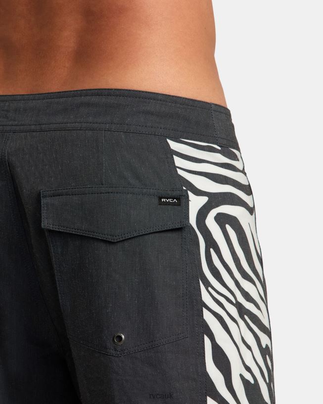 black Bali Boardshorts17 Unisex L888X41 RVCA Bottoms