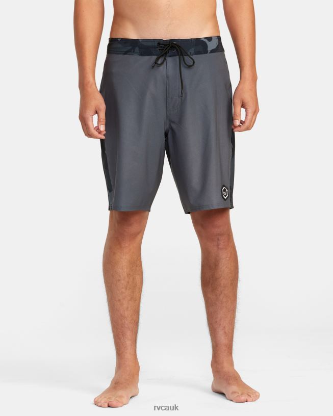 charcoal Apex Boardshorts 19 Unisex L888X613 RVCA Bottoms