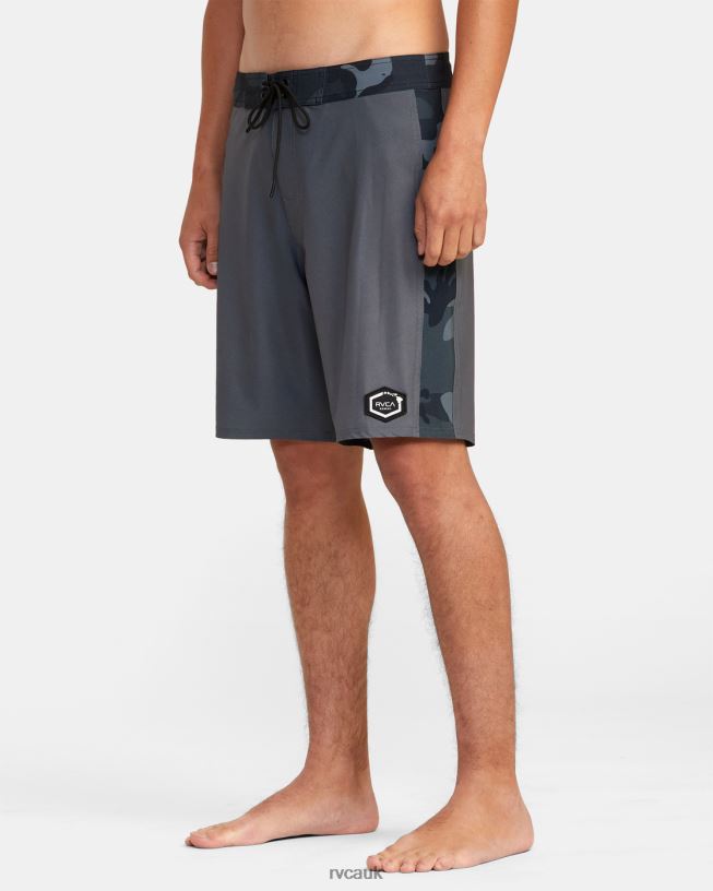 charcoal Apex Boardshorts 19 Unisex L888X613 RVCA Bottoms