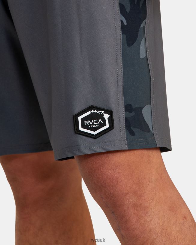 charcoal Apex Boardshorts 19 Unisex L888X613 RVCA Bottoms