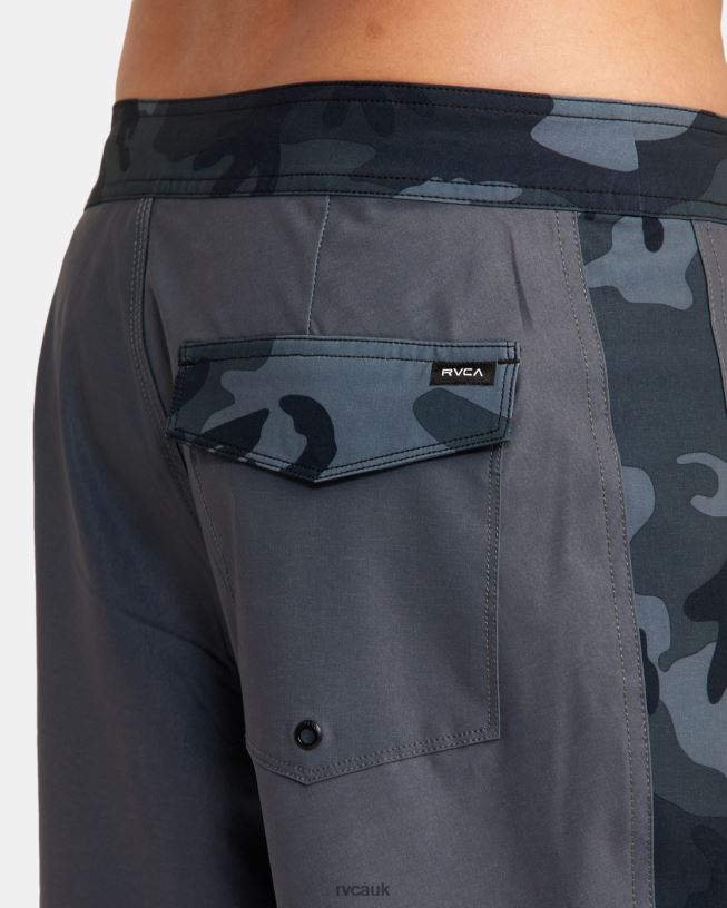 charcoal Apex Boardshorts 19 Unisex L888X613 RVCA Bottoms