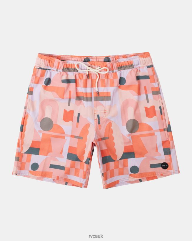 fiesta Jesse Brown 17 Elastic Waist Boardshorts Unisex L888X995 RVCA Bottoms