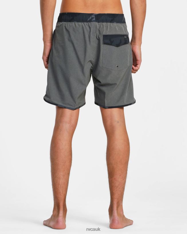 heather grey Eastern Plus Elastic Waist Boardshorts 17 Unisex L888X798 RVCA Bottoms